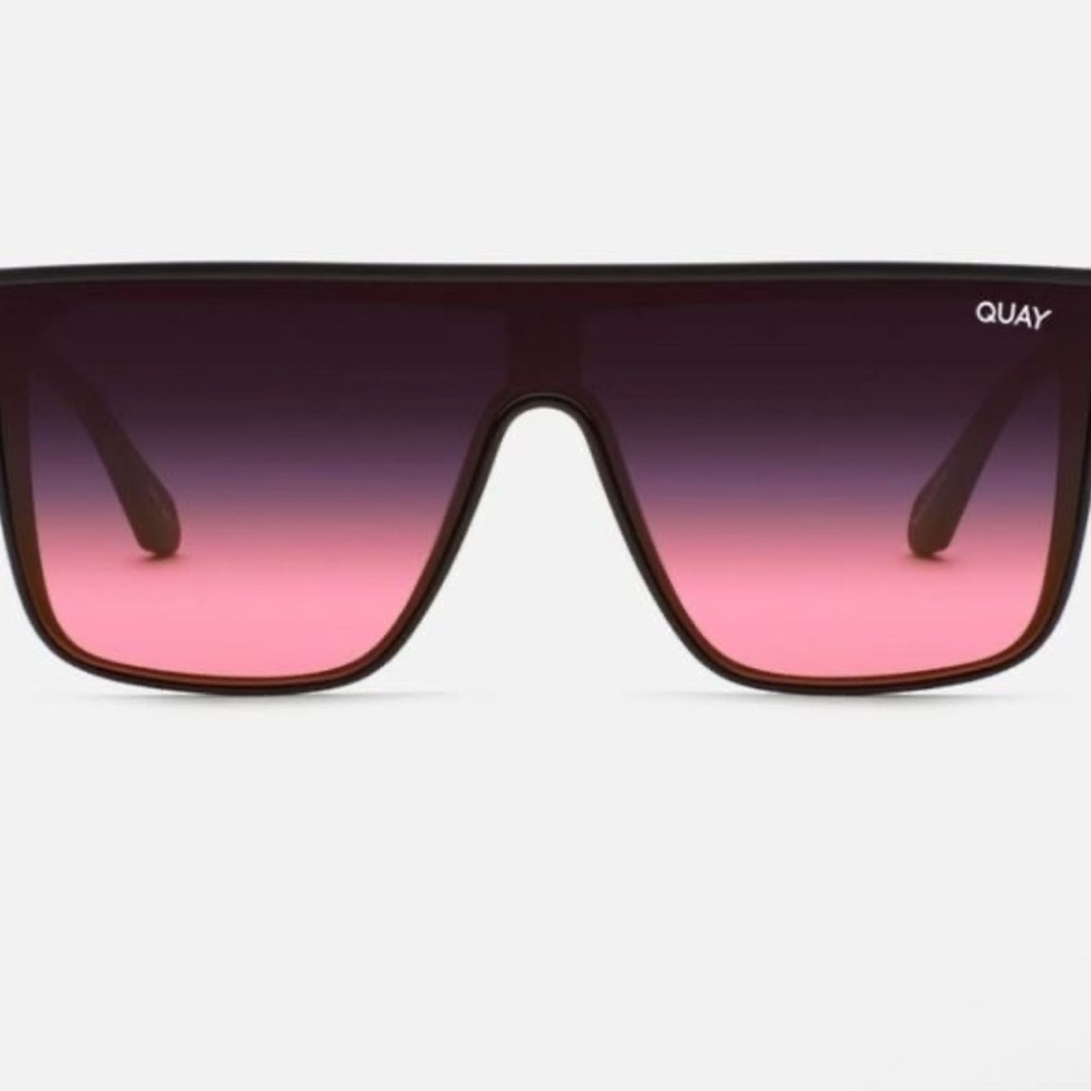 COPY - QUAY Australia Nightfall Black/Pink Fade